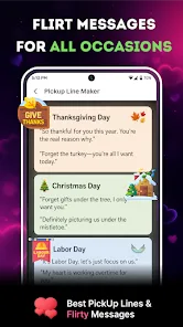 Flirty Messages & Pickup Lines preview 2